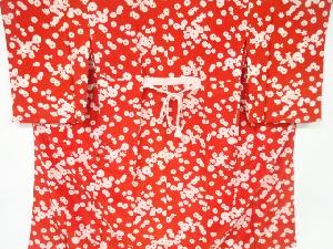 アンティーク　花模様長襦袢